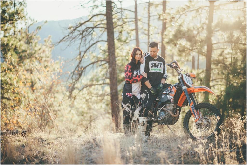 Dirt Bike  Couple Photoshoot