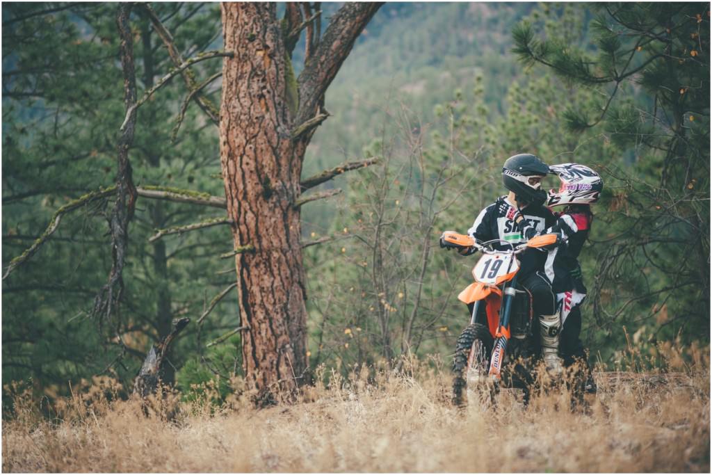 Dirtbike Engagement Photography
