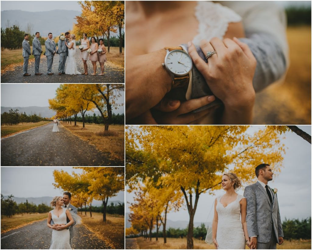 Fall vernon wedding photography
