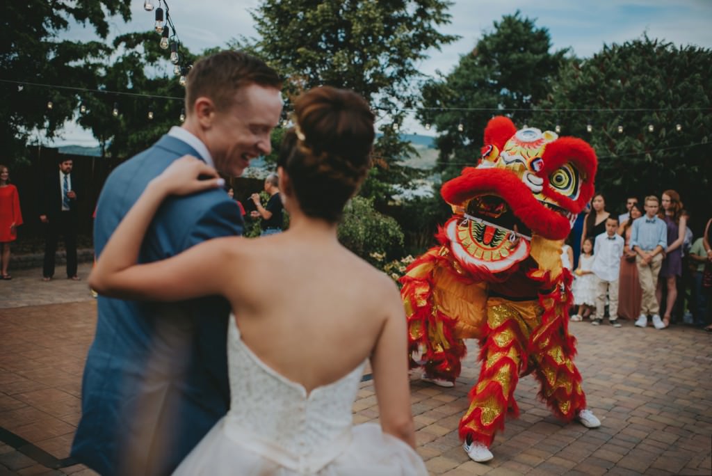 Chinese Wedding Dance Photo