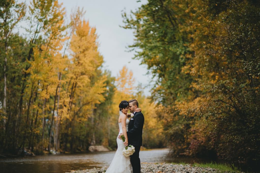 Kelowna Fall Wedding Photo