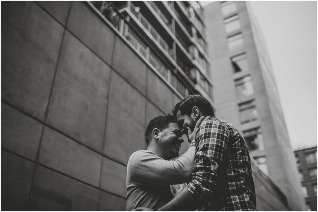 Intimate Same Sex Vancouver Engagement