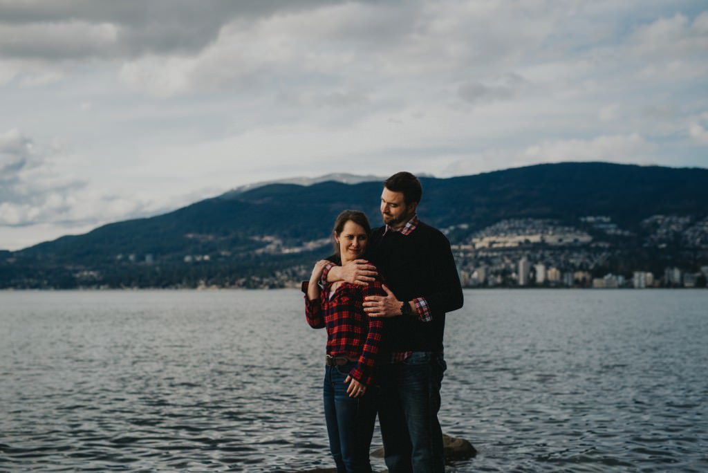 Oceanside Engagement photos in Vancouver