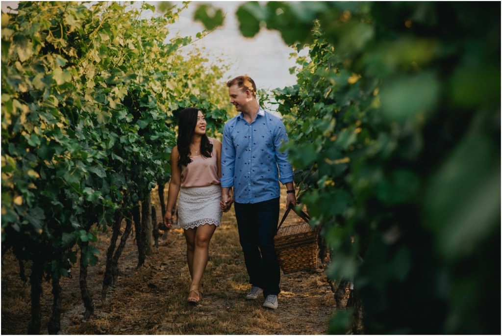 Kelowna Winery Engagement
