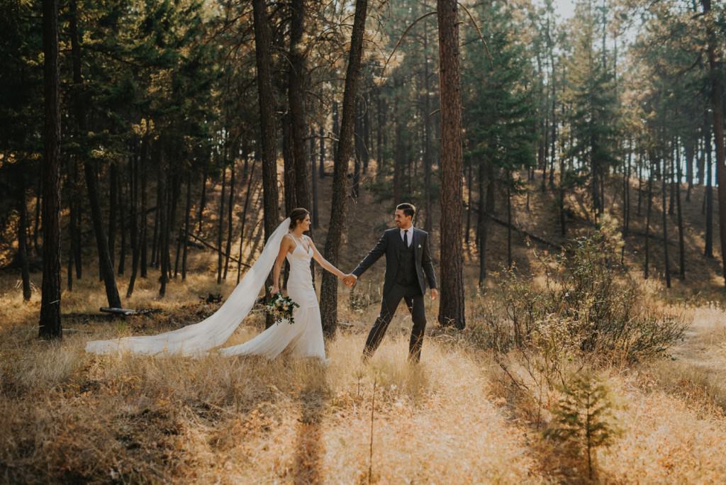 Okanagan Forest Wedding Photography