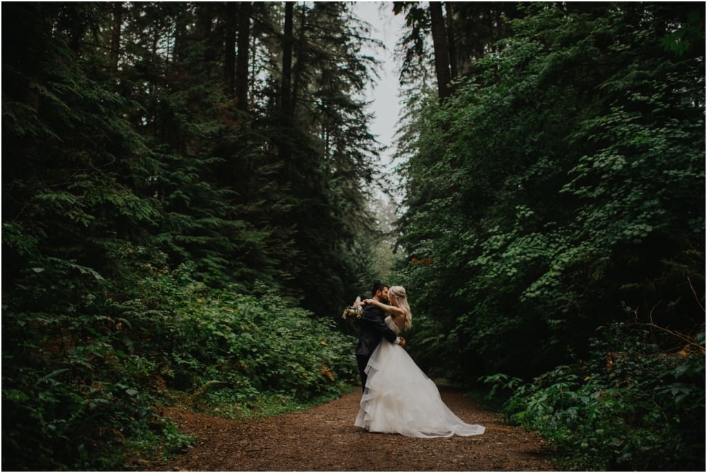 Vancouver Forest Wedding Photos