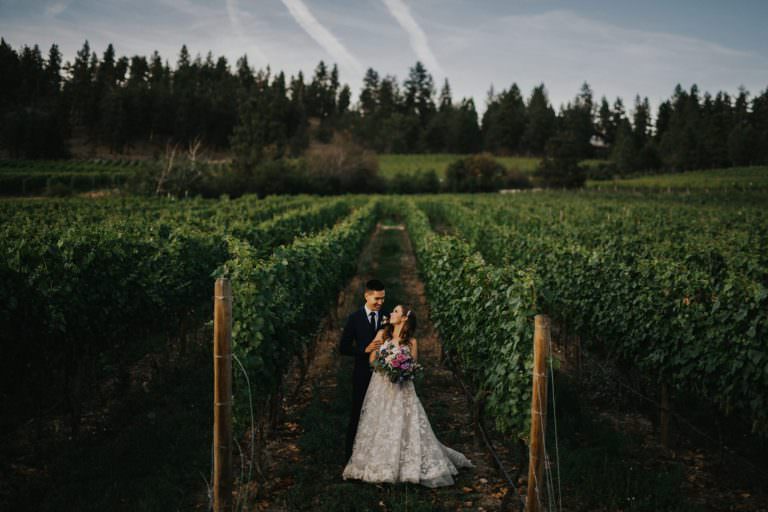 50th Parallel Estate Winery Wedding – K&J