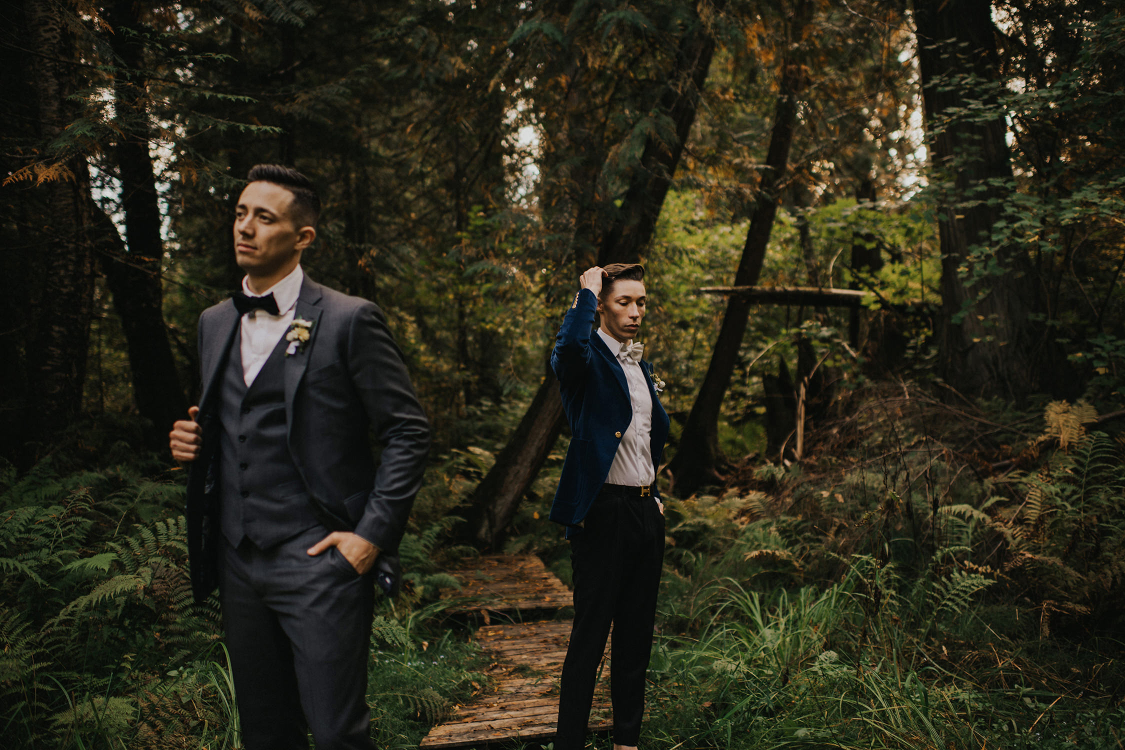 Same Sex Wedding Photography in the Shuswap