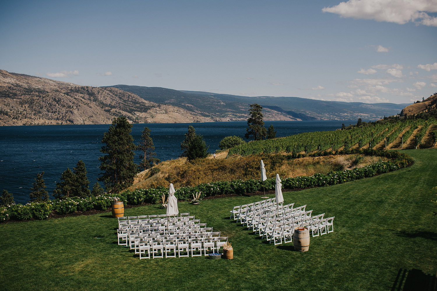 Okanagan Destination Winery Wedding Venue